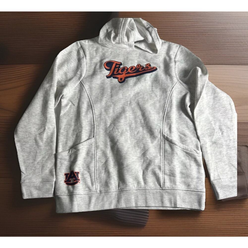 Russell Athletic AUBURN TIGERS Hoodie Sweatshirt Women’s Small Gray